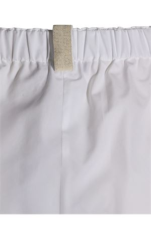 Pantaloni bianchi in cotone FABIANA FILIPPI | PAD266F456L58221